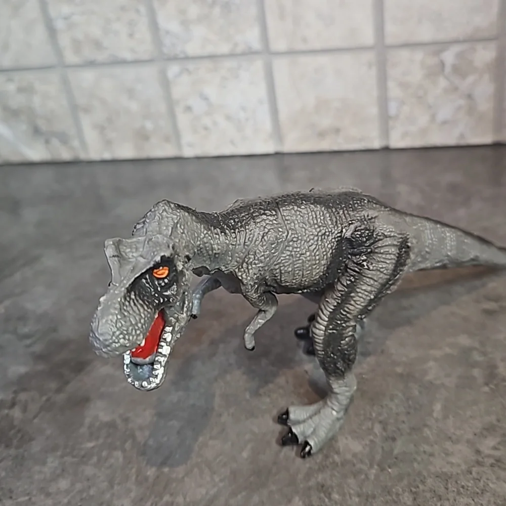 Vintage Velociraptor Dinosaur Toy Figure